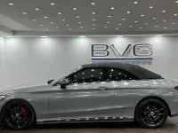 Used Mercedes C250 AMG line 204 HP (150 kW) 2017 Grey Cabriolet