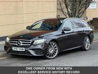 Used Mercedes E220 AMG Line Premium 2017 Black Estate