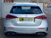 Used Mercedes A200 AMG line 2018 Silver Hatchback