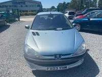 Used Peugeot 206 109 HP (80 kW) 2003 Silver Hatchback
