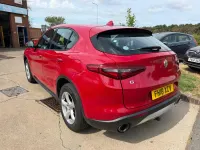 Used Alfa Romeo Stelvio Super 2018 Red SUV