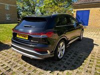 Used Audi Q4 e-tron S-Line 125 kW (170 HP) 2021 Black SUV