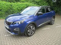 Used Peugeot 3008 GT-line 130 HP (95 kW) 2019 Blue SUV