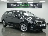 Begagnad Peugeot 308 SW Active 2018 Svart Kombi