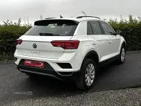 Used VW T-Roc SE 115 HP (84 kW) 2019 White SUV