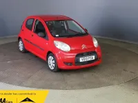 Used Citroën C1 68 HP (50 kW) 2010 Red Hatchback