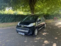 Used Peugeot 107 68 HP (50 kW) 2010 Black Hatchback