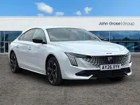 New Peugeot 508 GTi 130 HP (95 kW) 2026 White Hatchback