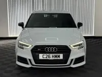 Begagnad Audi S3 Sportback Black Edition 2018 Vit Halvkombi
