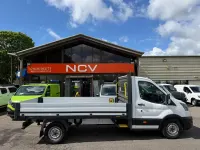Used Ford Transit 130 HP (95 kW) 2021 White Cabriolet