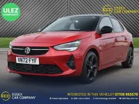 Used Vauxhall Corsa GS Line 100 HP (73 kW) 2022 Red Hatchback