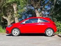Used Vauxhall Corsa 70 HP (51 kW) 2015 Red Hatchback