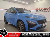Second-hand Hyundai Kona N Line 120 CP (88 kW) 2022 Albastru SUV