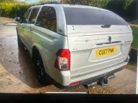 Used SsangYong Musso 2017 Silver Pickup