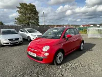 Used Fiat 500 Lounge 69 HP (50 kW) 2013 Red Hatchback