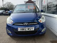 Used Hyundai i10 Active 85 HP (62 kW) 2012 Blue Hatchback