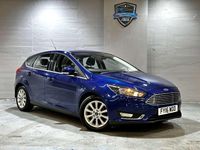 Used Ford Focus Titanium 120 HP (88 kW) 2016 Blue Hatchback
