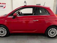 Used Fiat 500 Lounge 69 HP (50 kW) 2018 Red Hatchback