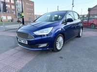 Used Ford C-MAX Titanium 125 HP (91 kW) 2017 Blue MPV