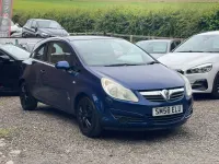 Used Vauxhall Corsa 2009 Blue Hatchback