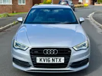 Used Audi A3 S-Line 181 HP (133 kW) 2016 Silver Hatchback
