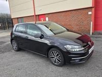 Used VW Golf VII SE 116 HP (85 kW) 2018 Black Hatchback