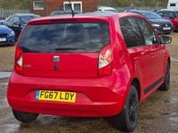 Used Seat Mii Design 2017 Red Hatchback