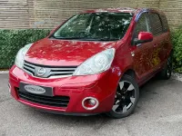 Used Nissan Note N-TEC 90 HP (66 kW) 2013 Red Hatchback