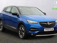 Used Vauxhall Grandland X Sport 131 HP (96 kW) 2019 Blue SUV