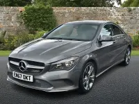 Used Mercedes CLA200 136 HP (100 kW) 2018 Grey Coupe