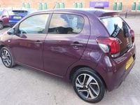 Used Peugeot 108 Allure 82 HP (60 kW) 2015 Purple Hatchback