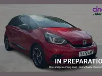 Used Honda Jazz Hybrid 109 HP (80 kW) 2022 Red Hatchback