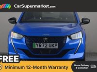 Used Peugeot e-208 Premium 100 kW (136 HP) 2022 Blue Hatchback
