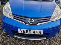 Used Nissan Note N-TEC 90 HP (66 kW) 2010 Blue MPV