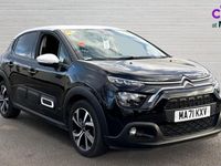 Used Citroën C3 PureTech 83 HP (61 kW) 2021 Black Hatchback