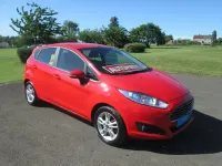 Used Ford Fiesta Zetec 120 HP (88 kW) 2014 Red Hatchback