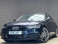 Usado Audi A6 Black Edition 320 HP (235 kW) 2017 Azul Sedan