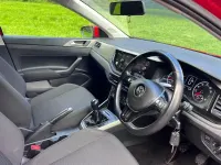 Used VW Polo Match 78 HP (57 kW) 2020 Red Hatchback