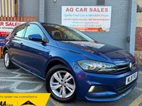 Used VW Polo SE 80 HP (58 kW) 2019 Blue Hatchback