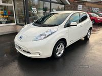 Used Nissan Leaf Acenta 80 kW (109 HP) 2016 White Hatchback