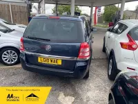 Used Vauxhall Zafira 115 HP (84 kW) 2010 Blue MPV