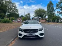 Used Mercedes E220 AMG Line Premium 194 HP (142 kW) 2018 White Coupe