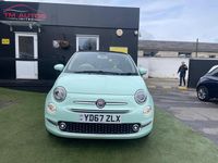 Used Fiat 500 Lounge 69 HP (50 kW) 2017 Green Hatchback