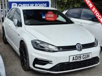 Used VW Golf VII R 300 HP (220 kW) 2019 White Hatchback