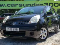 Used Nissan Note SE 110 HP (80 kW) 2007 Black Hatchback