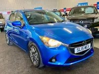 Used Mazda 2 Edition 90 HP (66 kW) 2015 Blue Hatchback