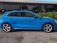 Used Audi A3 Sportback S-Line 150 HP (110 kW) 2023 Blue Hatchback