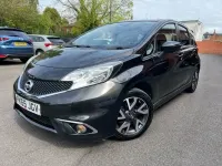 Begagnad Nissan Note Acenta 2015 Svart Halvkombi