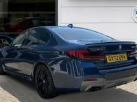 Used BMW 520 M Sport 187 HP (137 kW) 2022 Blue Sedan