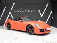 Used Porsche 911 2018 Orange Cabriolet